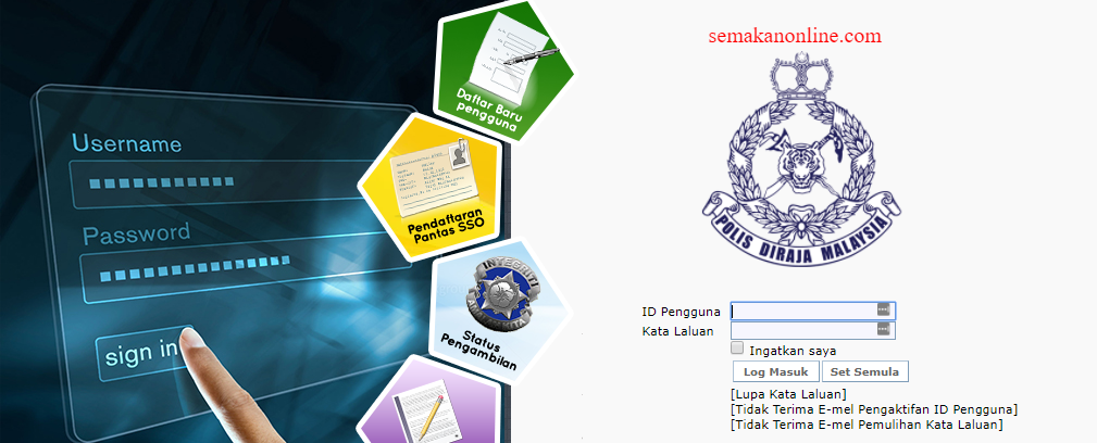 semakan saman polis