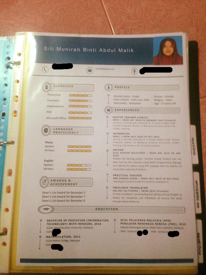 Inilah Cara Susun File Yang Betul Ketika Hadir Temuduga