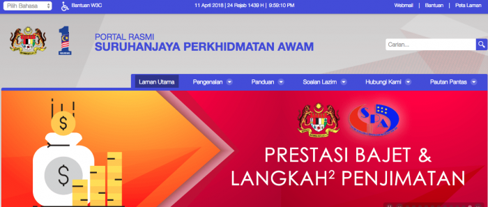 laman web rasmi spa