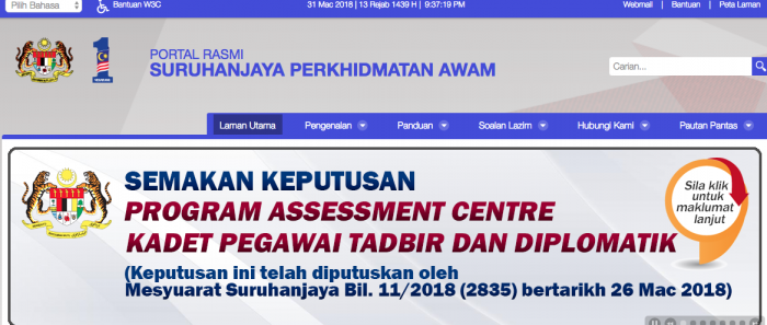 portal rasmi spa