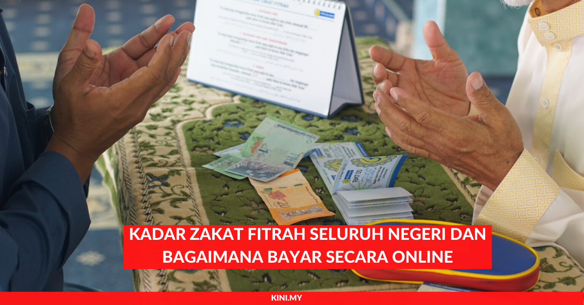 Kadar Zakat Fitrah Seluruh Negeri dan Bagaimana Bayar Secara Online