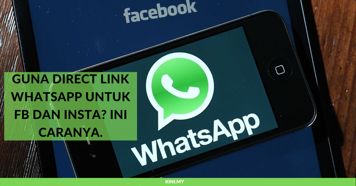 Mahu Guna Link Whatsapp Untuk FB dan Insta_ Ini Caranya.