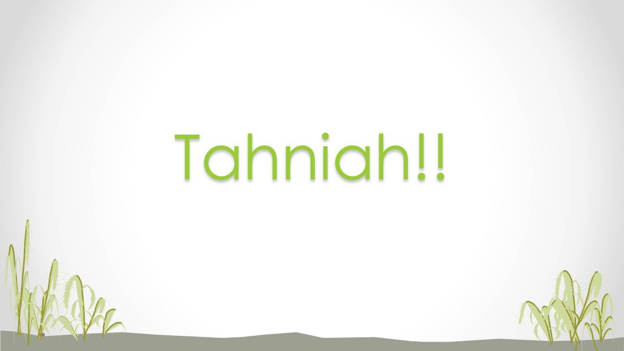 Tahniah