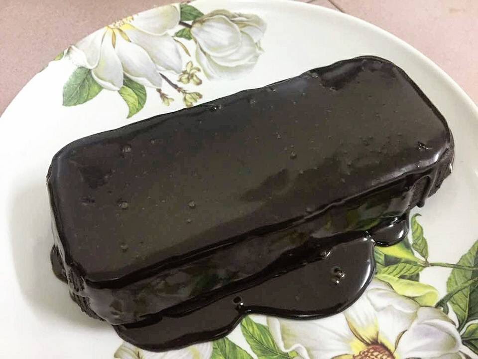 kek kukus siap