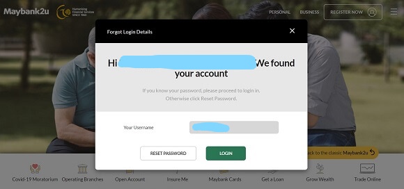 password new