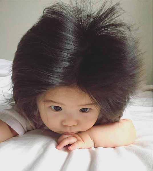 rambut lebat