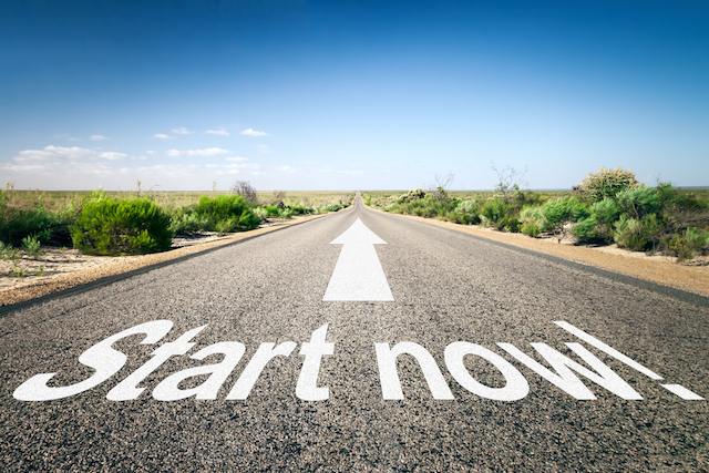 start now