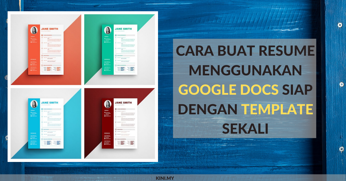 Cara Buat Resume Menggunakan Google Docs Siap Dengan Template Sekali
