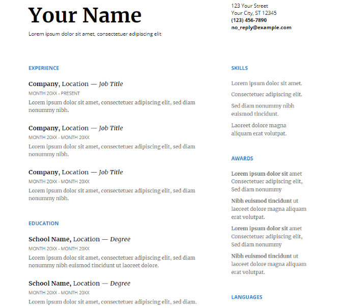 serif
