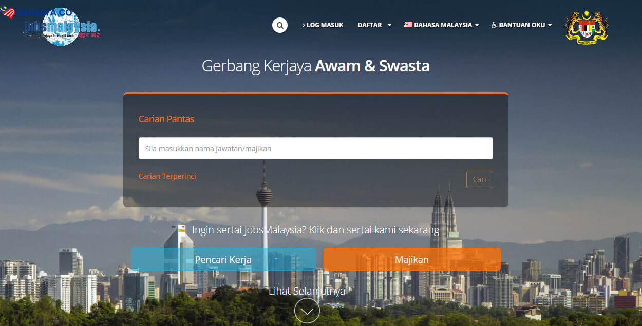 Online Sahaja. Inilah Cara Daftar JobsMalaysia Yang Anda Perlu Tahu