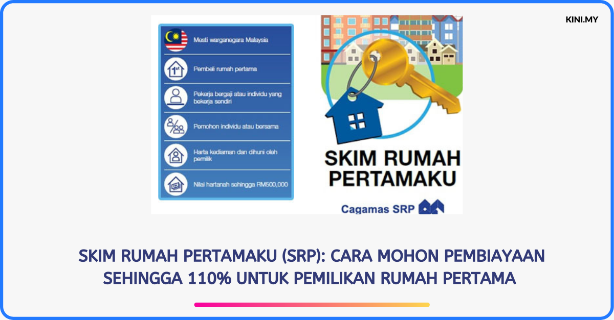 Skim Rumah Pertamaku (SRP): Cara Mohon Pembiayaan Sehingga 110% Untuk Pemilikan Rumah Pertama