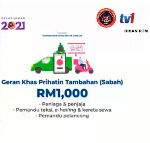 GKP Tambahan RM1,000 Penjaja Dan Peniaga