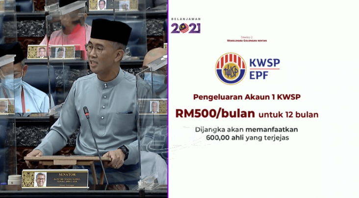 Pengeluaran KWSP Akaun 1 Dibenarkan. RM500 Sebulan Selama 12 Bulan Sahaja