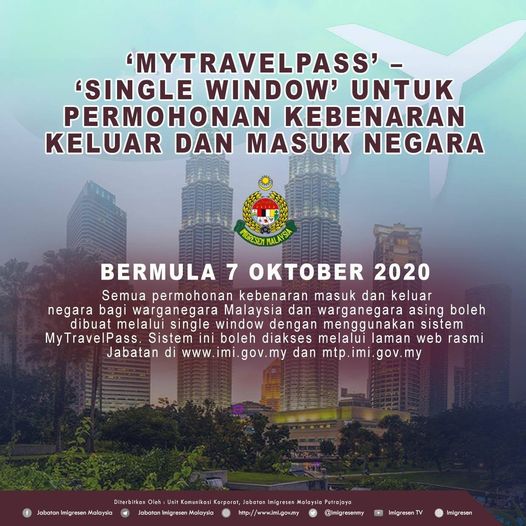 Dah Boleh Ke Luar Negara Ke? MyTRavelPass - Permohonan Keluar Atau Masuk Malaysia
