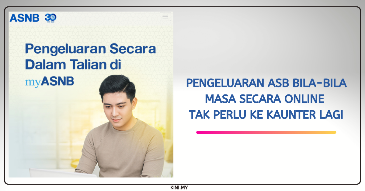 Pengeluaran ASB Bila-Bila Masa Secara Online. Tak Perlu Ke Kaunter Lagi