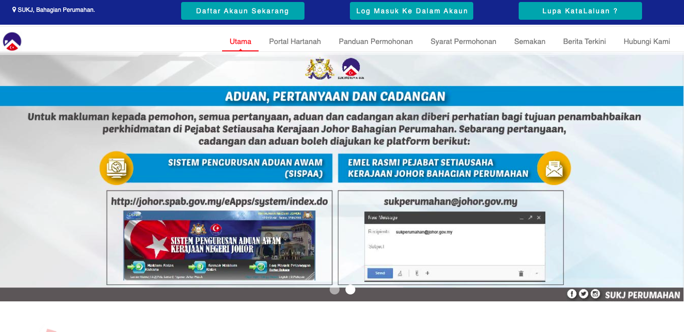 eRumahJohor: Rumah Mampu Biaya Johor. Semak Syarat & Mohon Secara Online
