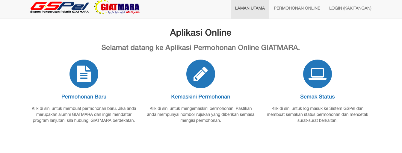 GIATMARA 2021: Mohon Online & Elaun RM200 Setiap Bulan