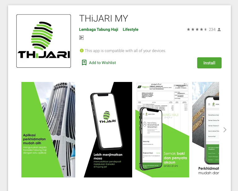 Rayuan Haji Online Melalui THijARI Cepat & Mudah. Tak Perlu Download Borang