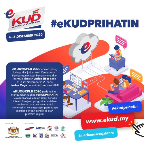 eKUD@KPLB 2020, Karnival Usahawan Desa Secara Online. Cepat Daftar & Join Hari Ini