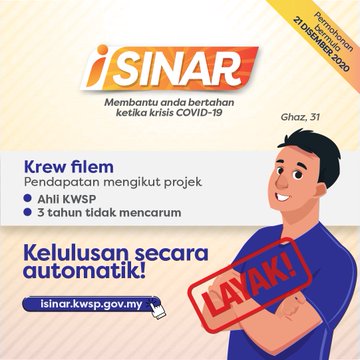 Infografik: Ramai Yang Layak Mohon iSinar. Ini Contoh Senario Sebagai Panduan