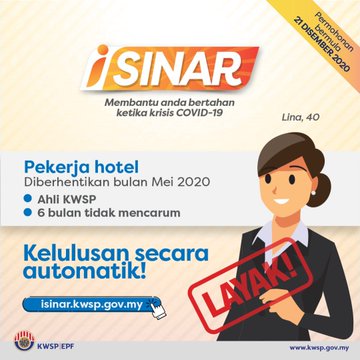 Infografik: Ramai Yang Layak Mohon iSinar. Ini Contoh Senario Sebagai Panduan