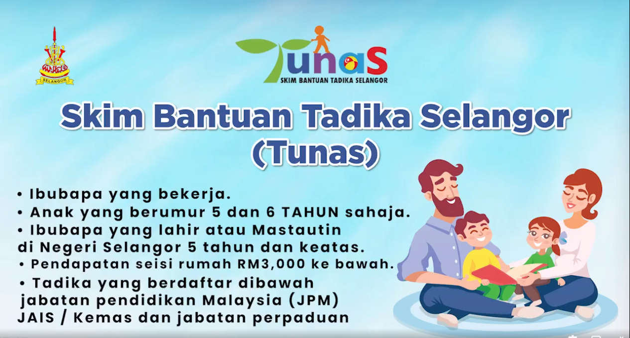TUNAS: RM50 Sebulan. Daftar Skim Bantuan Yuran Tadika Sekarang