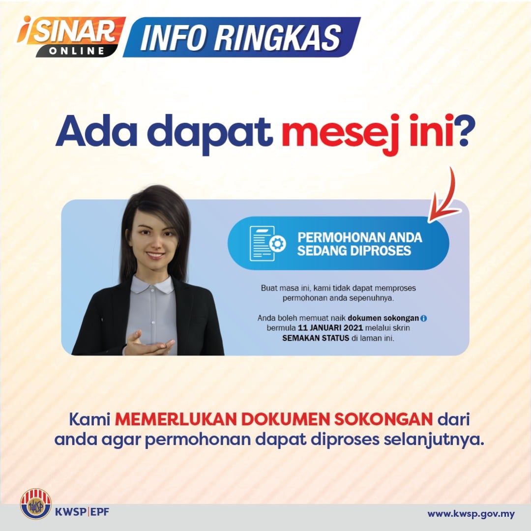 Cara Muat Naik Dokumen Sokongan iSinar Kategori 2 & Tidak Lulus Kategori 1. Online Sahaja
