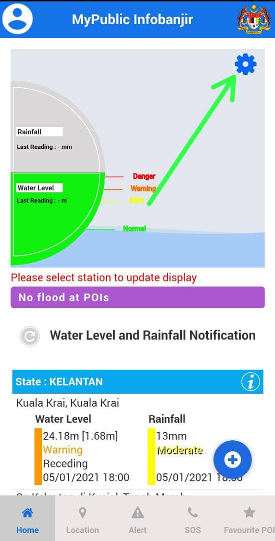 Musim Hujan, Guna My Public Info Banjir Saja Untuk Check Kawasan Banjir