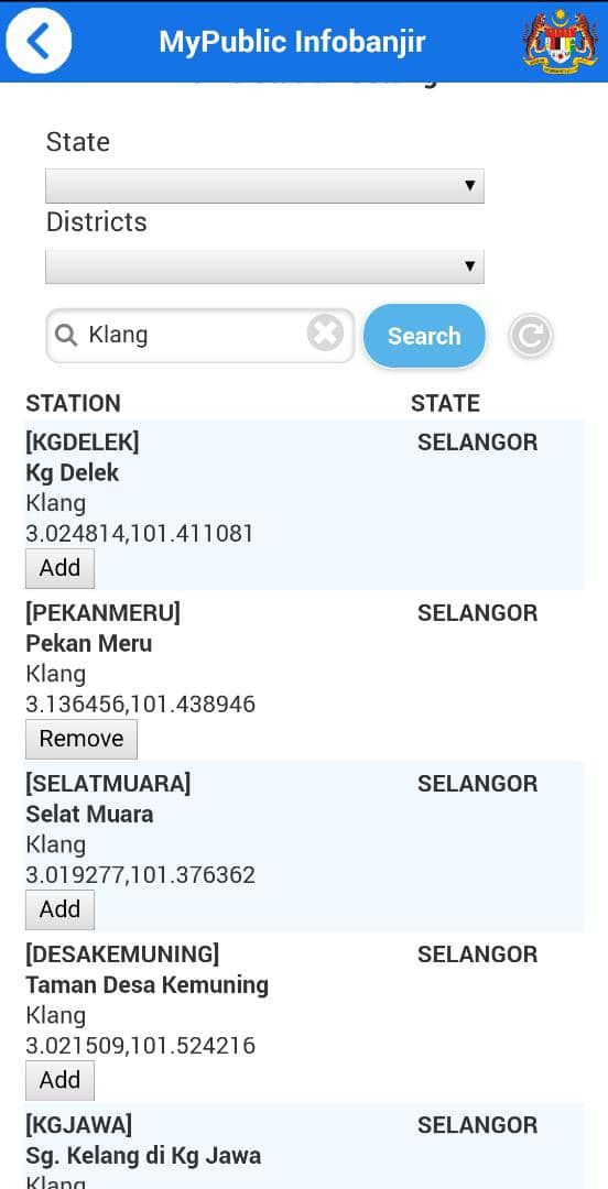 Musim Hujan, Guna My Public Info Banjir Saja Untuk Check Kawasan Banjir