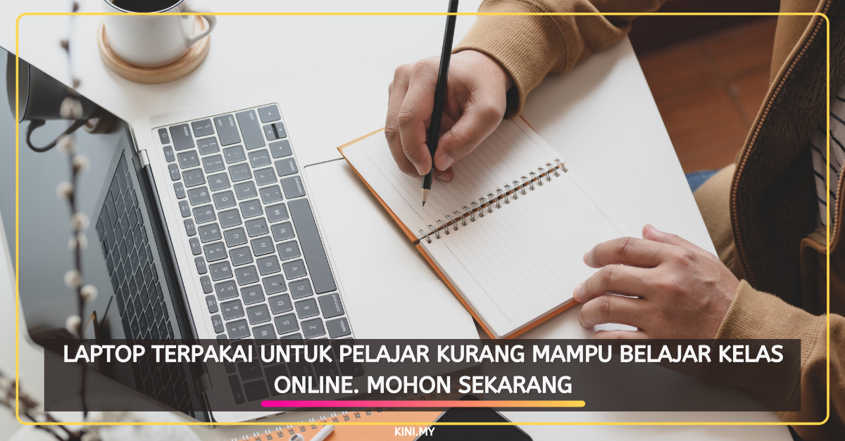 Laptop Terpakai Untuk Pelajar Kurang Mampu Belajar Kelas Online. Mohon Sekarang