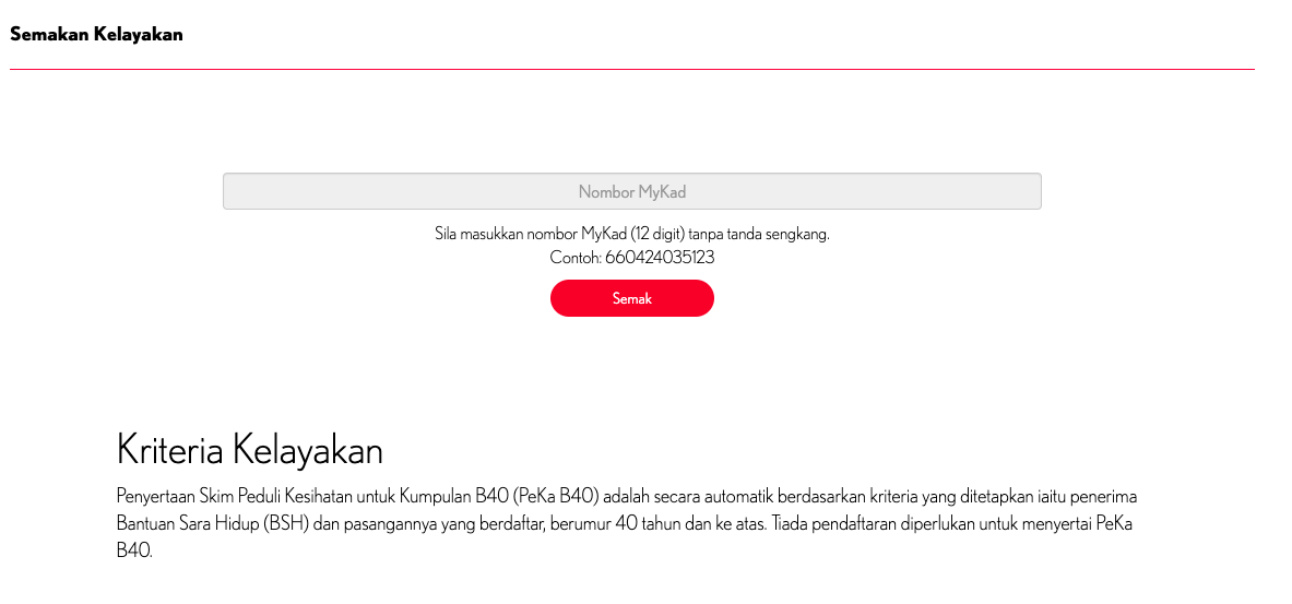 PeKa B40 Masih Beroperasi, Bantuan Kesihatan & Perubatan Sehingga RM20,000