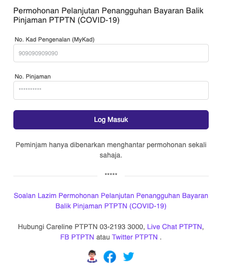 3 Langkah Mudah Mohon Penangguhan Bayaran Balik PTPTN 