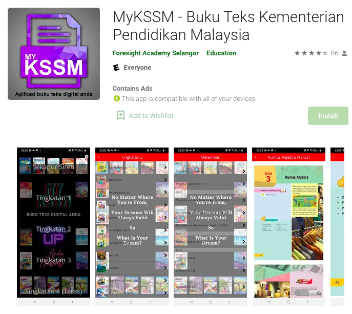 Cara Download Buku Teks Digital KPM Sekolah Rendah & Sekolah Menengah Melalui Telegram