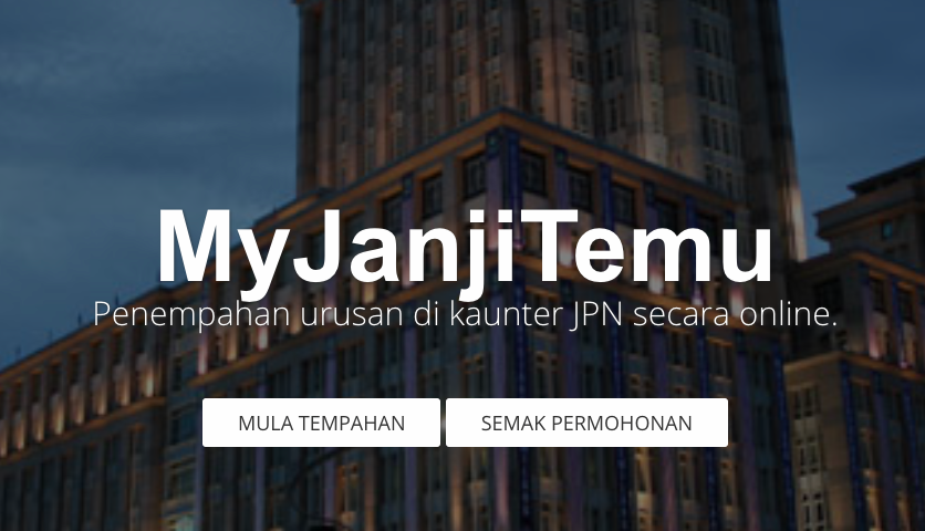 12 Urusan Jabatan Pendaftaran Negara (JPN) Secara Online. Tak Perlu Lagi Ke Kuanter