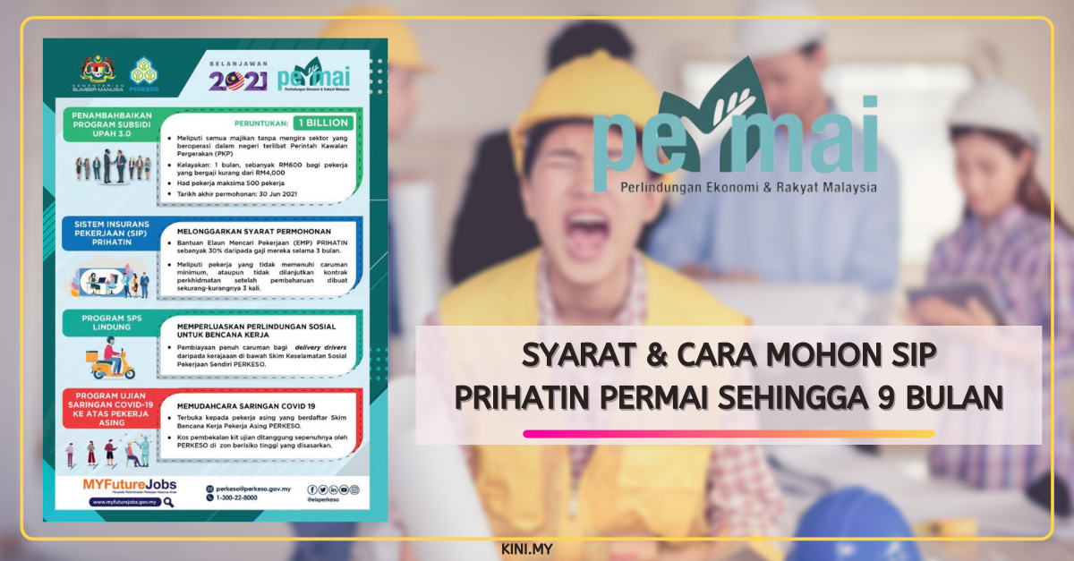 Syarat & Cara Mohon SIP Prihatin PERMAI Sehingga 9 Bulan