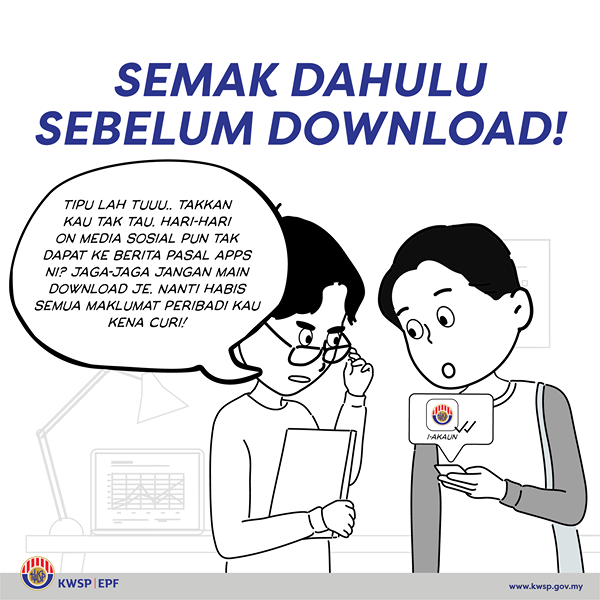 KWSP Tidak Pernah Hantar Emel Bayaran Lebihan Cukai iSinar. Hati-Hati, Emel Palsu!