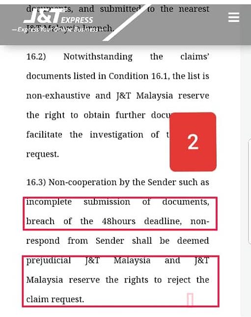 Cara Buat Aduan & Claim Dengan J&T Jika Terima Barang Rosak Atau Pecah