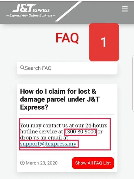 Cara Buat Aduan & Claim Dengan J&T Jika Terima Barang Rosak Atau Pecah