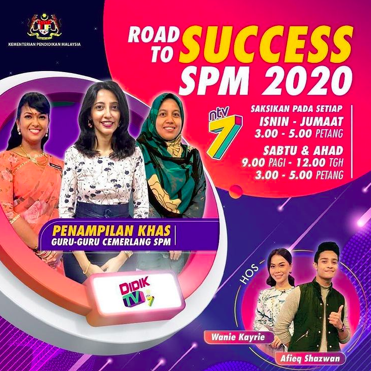 Slot Program TV Pendidikan Di Didik TV@NTV7 Ditambah KPM Khas Untuk Calon SPM