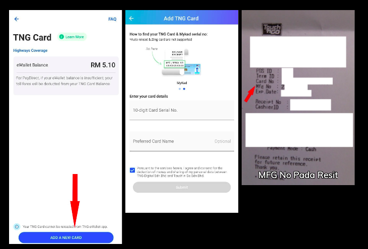 Touch n Go Pada MyKad? Ini Cara Mudah Check Baki Wang Anda