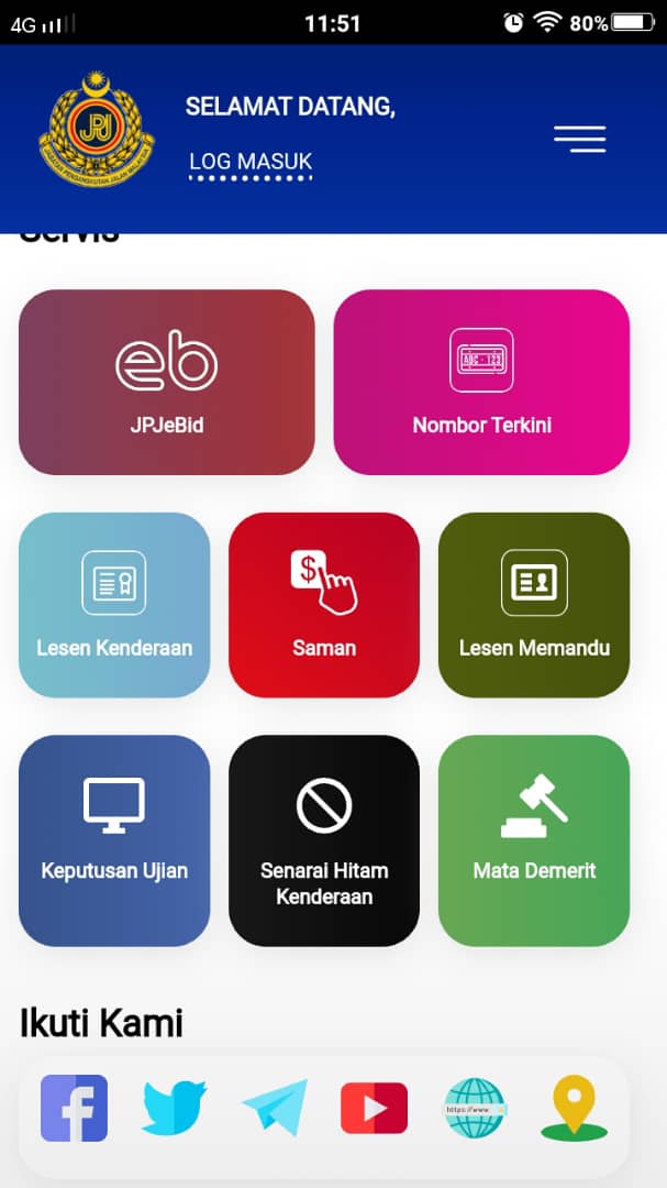 Cara Semak Roadtax Kenderaan Ibu Ayah Di Kampung Secara Online