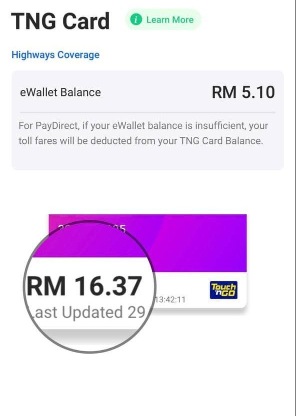 Touch n Go Pada MyKad? Ini Cara Mudah Check Baki Wang Anda