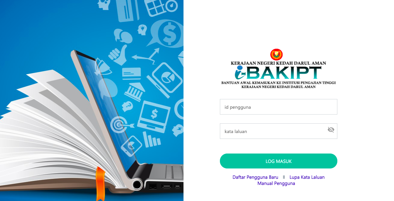 Cara Mohon RM300 Setiap Seorang Untuk Pelajar IPT Kedah i-BAKIPT Bagi Sesi Pengajian Tahun 2021. 