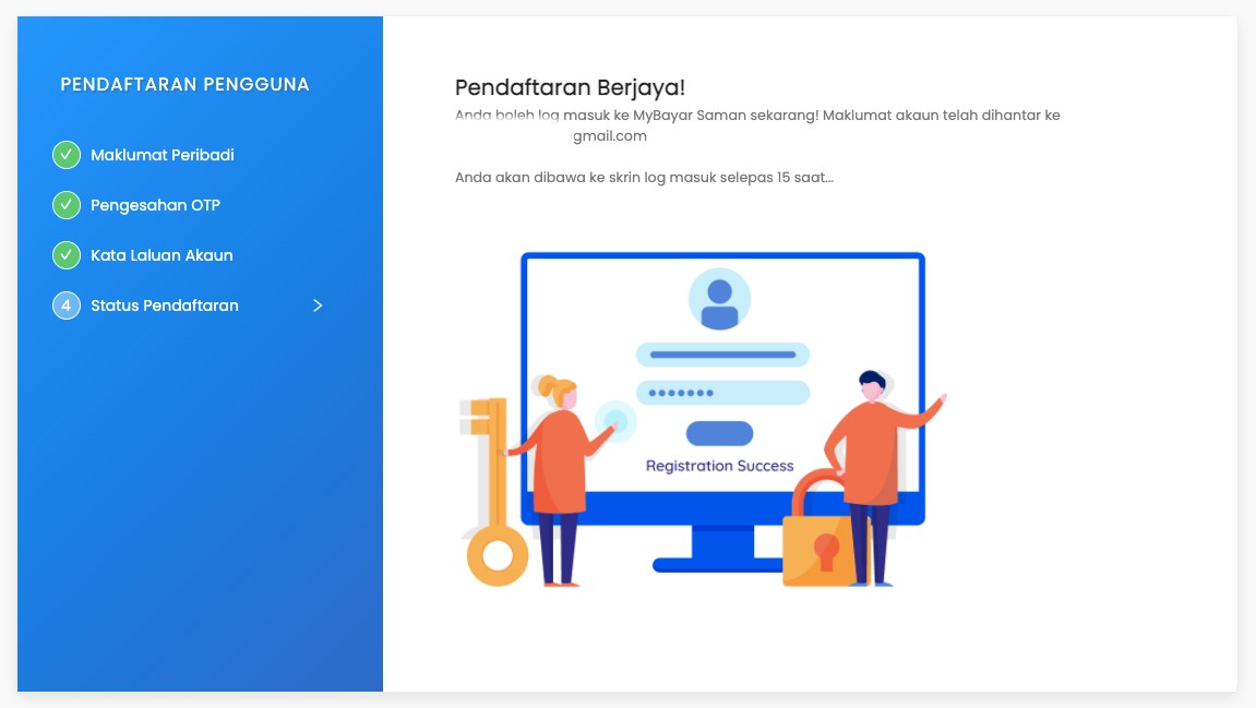 Daftar MyBayar Saman & Dapatkan Diskaun Saman Sehingga 50%. Ini Cara Daftar