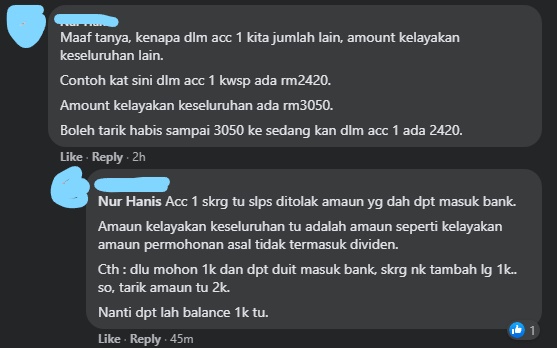 Cara Membuat Pindaan Amaun iSinar Dengan Betul. Jangan Tersilap Kerana Pindaan 1 Kali Sahaja!