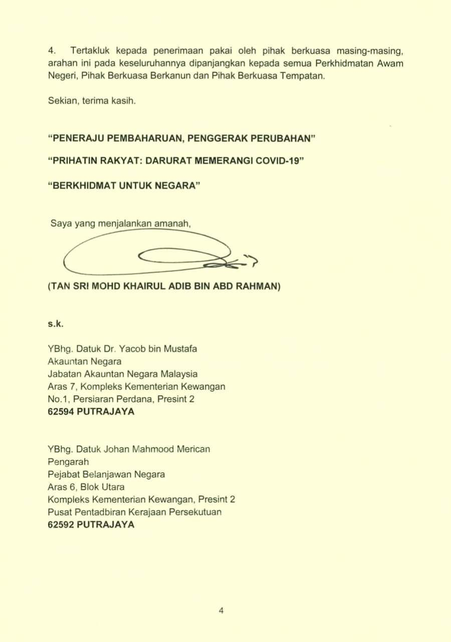 Bonus Raya Negeri Kedah, Pahang, Melaka & Sarawak RM500 Hingga RM1,000 Kepada Penjawat Awam Negeri Masing-Masing