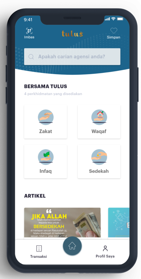 Bayar Zakat Dengan Mudah Melalui Aplikasi Tulus. Download & Bayar Zakat Anda Sekarang
