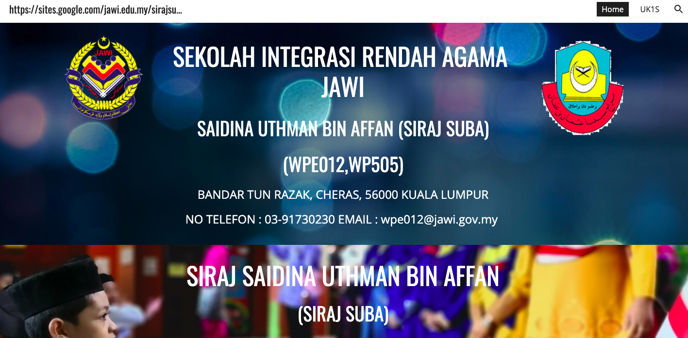 Permohonan  Kemasukan Murid Tahun Satu 2022 Bagi Sekolah Integrasi  Rendah Agama JAWI (SIRAJ). Mohon Sekarang Secara Online