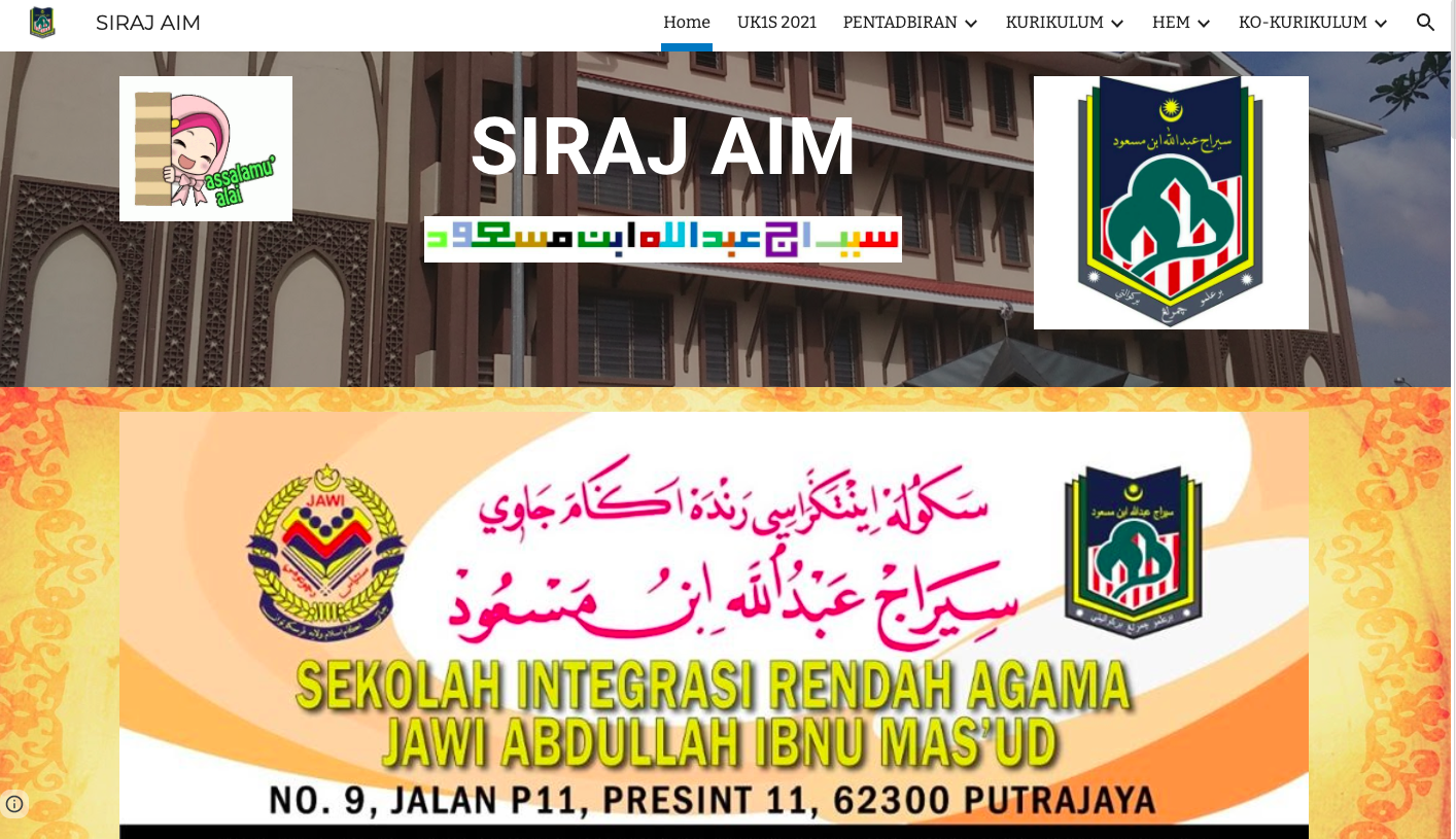 Permohonan  Kemasukan Murid Tahun Satu 2022 Bagi Sekolah Integrasi  Rendah Agama JAWI (SIRAJ). Mohon Sekarang Secara Online