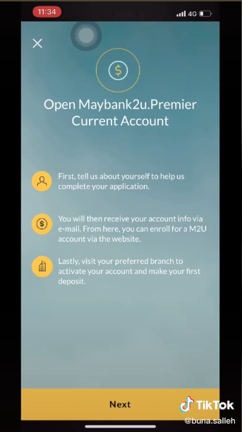 Cara Buka Akaun Semasa Maybank Dengan Deposit RM500 Tanpa SSM